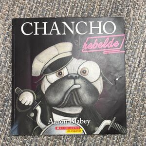 Scholastic Chancho el Rebelde Book - Black and Pink Cover